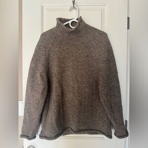 Babaa Brown Turtleneck Sweater no 81